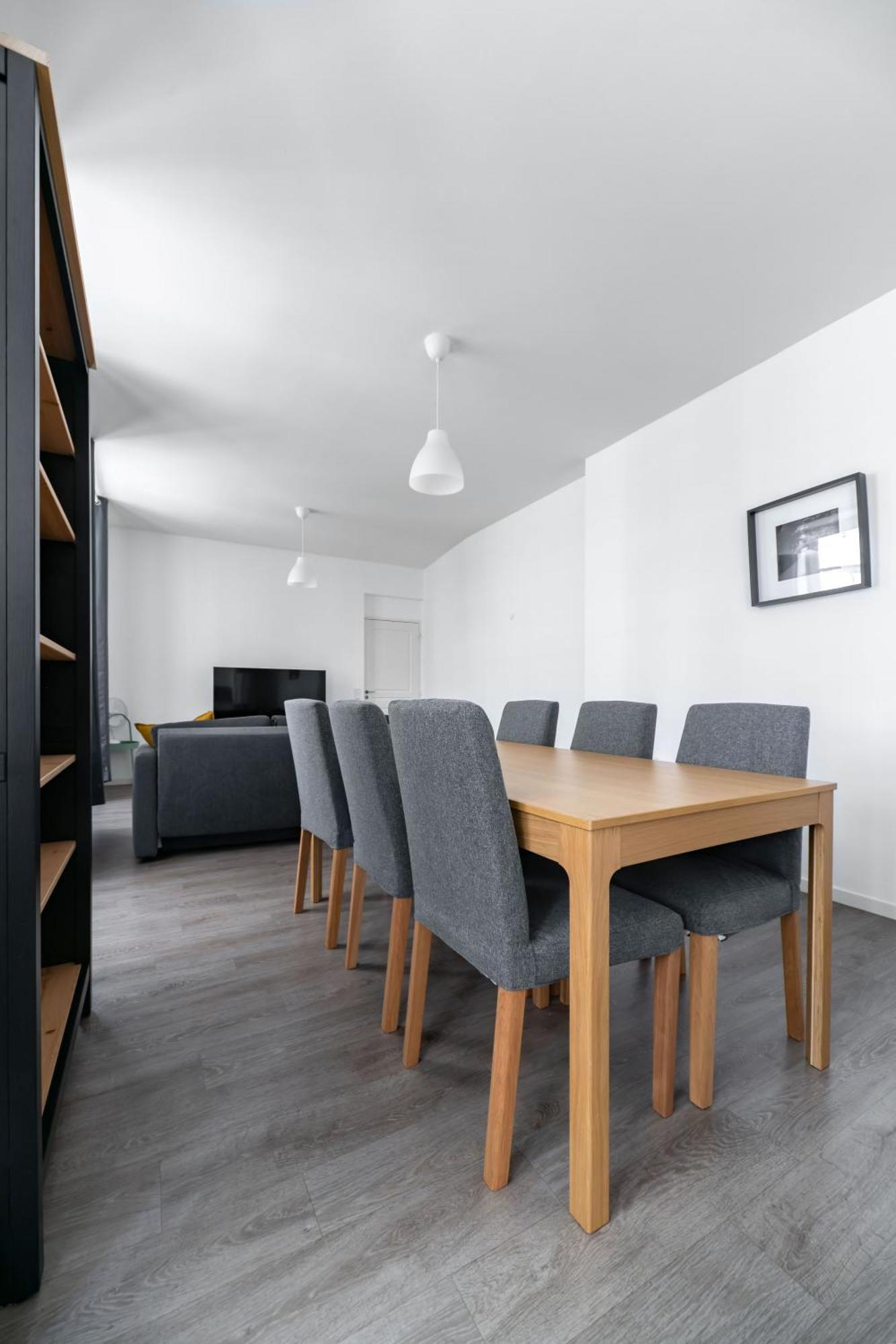 Le Brit - Grand Appartement Design, 3 Chambres, Centre Ville Vichy Esterno foto