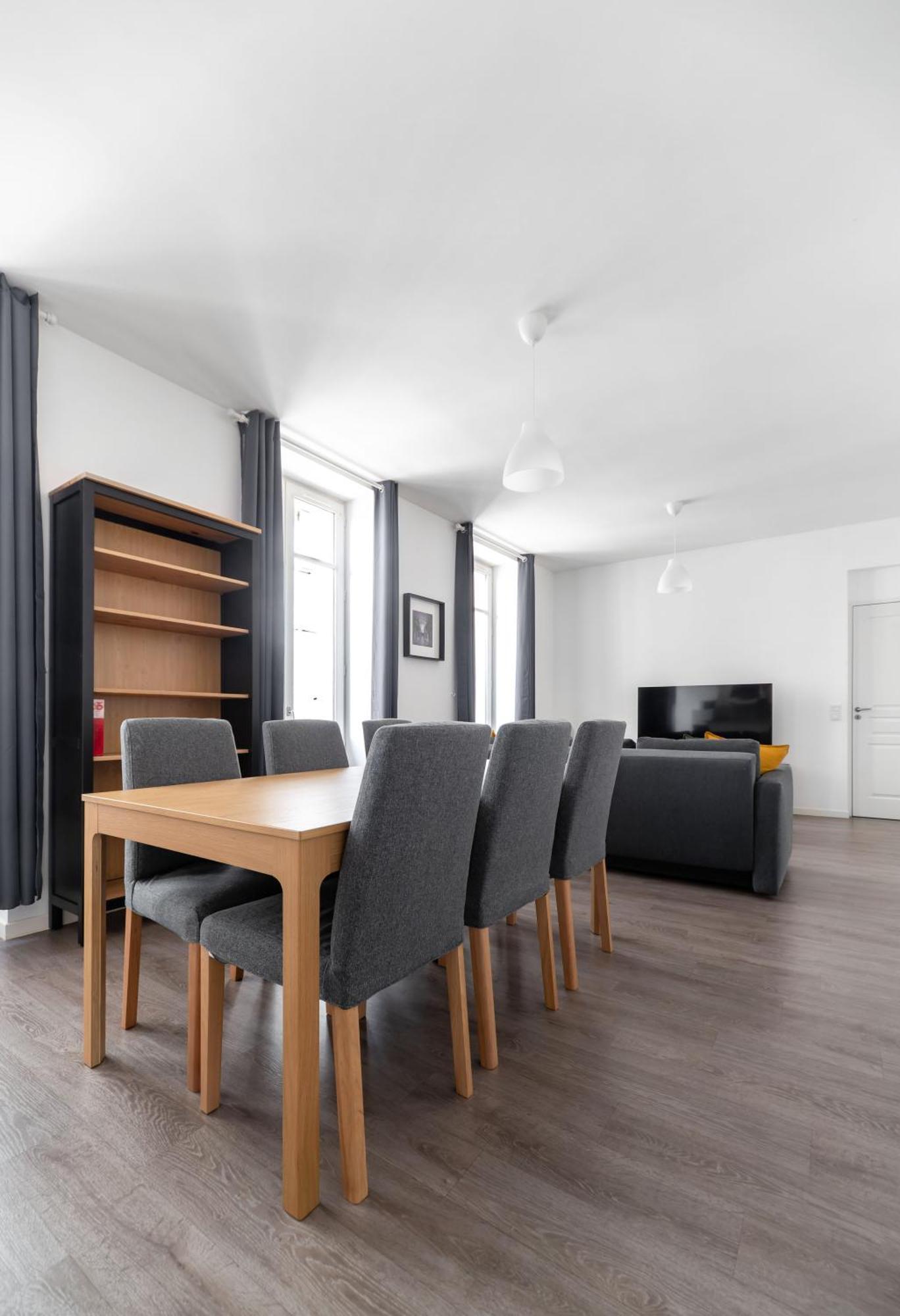 Le Brit - Grand Appartement Design, 3 Chambres, Centre Ville Vichy Esterno foto