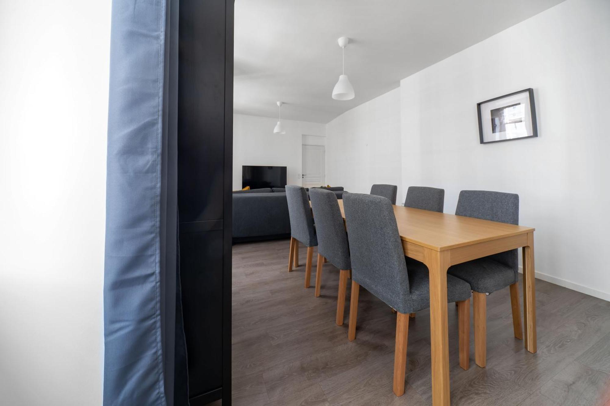 Le Brit - Grand Appartement Design, 3 Chambres, Centre Ville Vichy Esterno foto